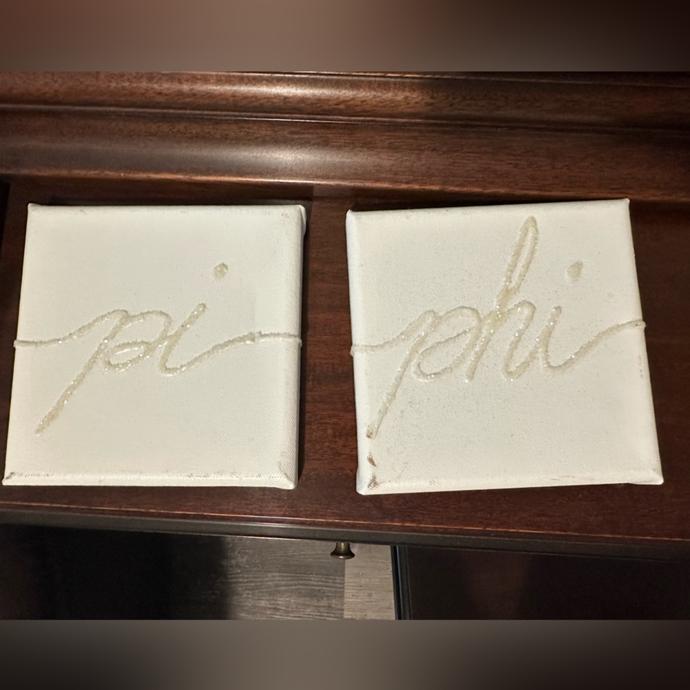 Pi phi canvases